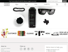 Tablet Screenshot of crushedjuicery.com